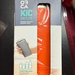 ORCA KIC Insulated Beverage Holder - Orange